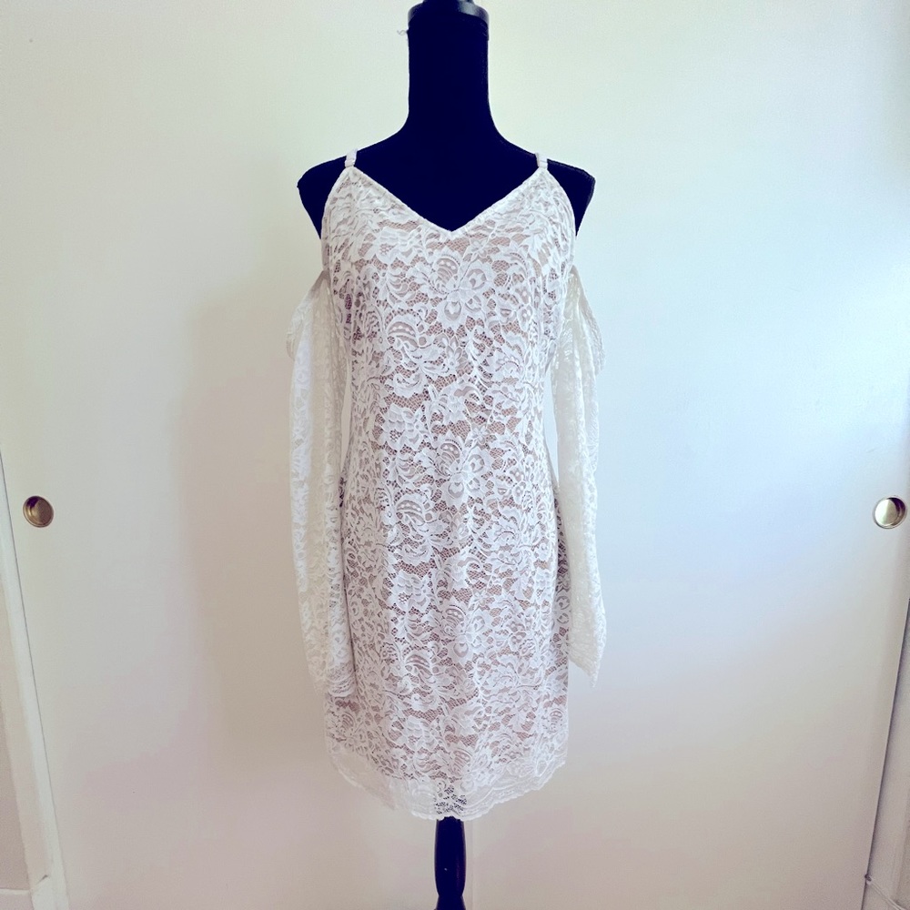 White Lace Dress.